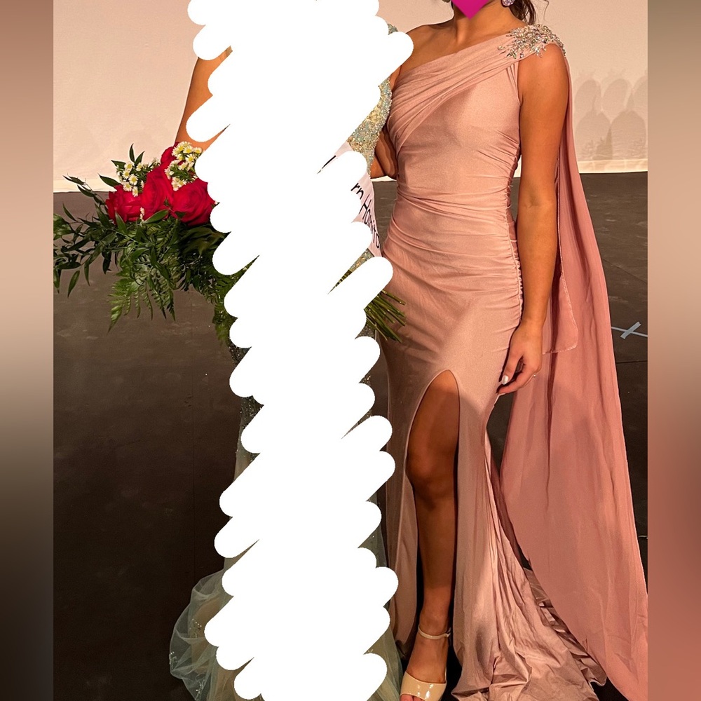 La Femme custom evening gown